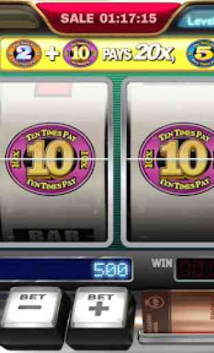 Slot Machine - 2x5x10x Times Pay Bonus Casino Game 3