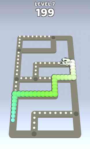 Snake Wriggle 3D - Escape Matrix 4