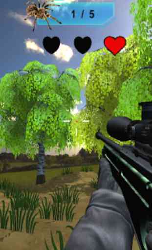 spiders hunting .Hunter & Shooter 3D Hunting Games 3