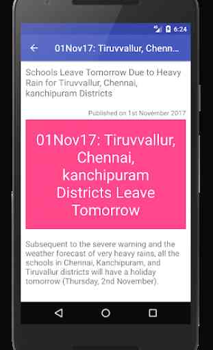 Tamilnadu School Holiday News 3