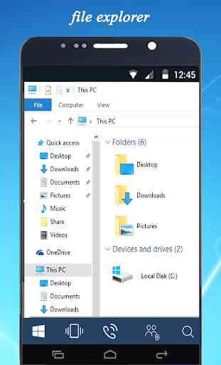Win 10 Metro File Manager | Desktop File Explorer 2