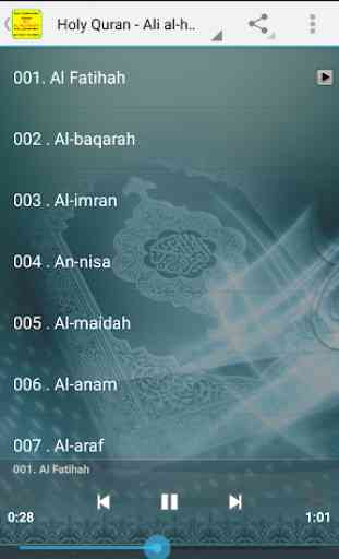Al Huthaify Full Quran Offline MP3 2