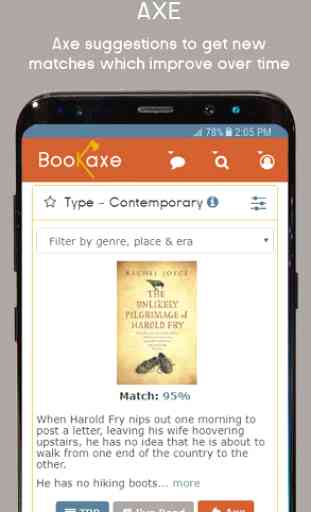 Bookaxe -  Book Recommendations & Reviews 2