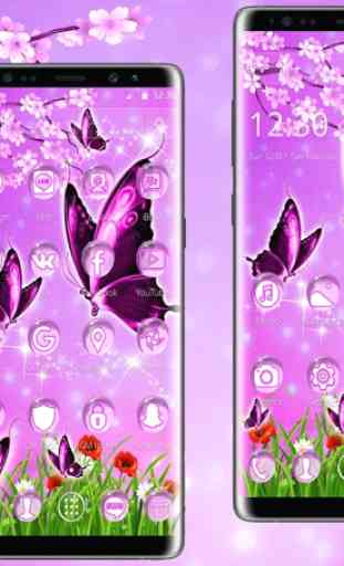 Butterfly 3D Launcher Themes 2