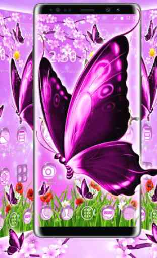 Butterfly 3D Launcher Themes 4