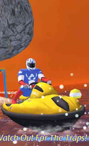 corridas de água jetski: super-heróis da liga 4