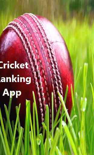 Cricket Ranking App 1