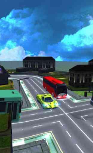 Extreme Stupid City Bus Racing Game 2