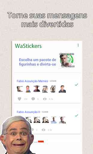 Fábio Assunção - WAStickerApps Stickers 2