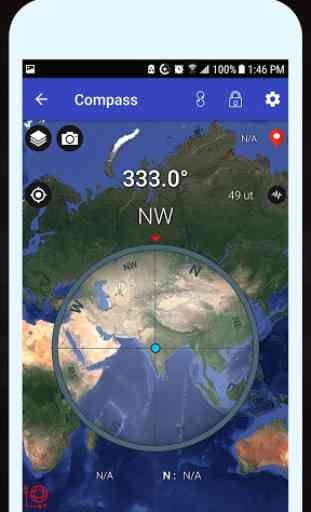 GPS Compass Navigator - Compass Level & True North 4