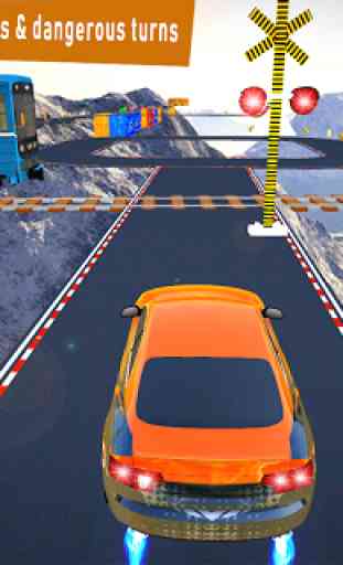 Impossible Race tracks Jogo de condução de carros 2
