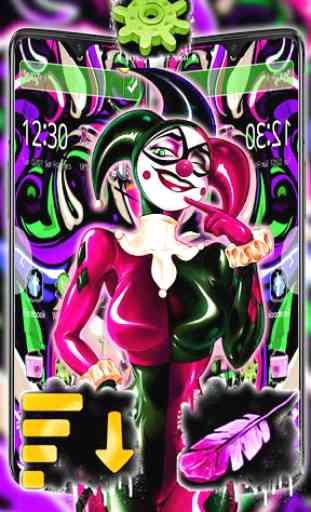 Joker Girl Launcher Tema 2