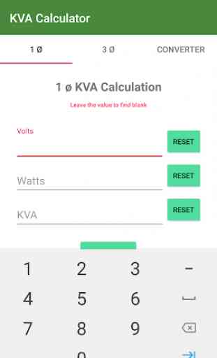 KVA calculator 3