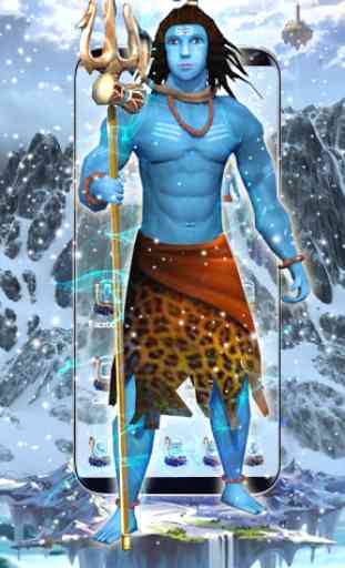 Lord Shiva 3D Launcher Theme 1