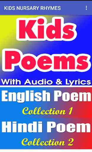 Nursery Rhymes Hindi and English With Lyrics 1