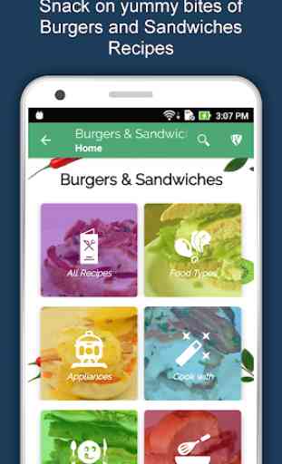 All Burger & Sandwich Recipes, Offline Fast Food 2