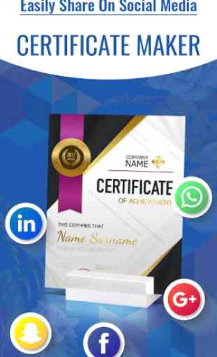 Certificate Maker Templates and Design 1