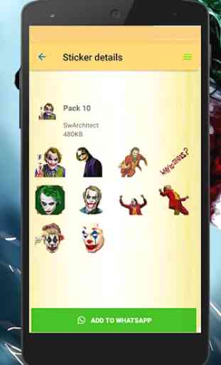 Clown Stickers for Whatsapp: Joker WAStickerApps 1