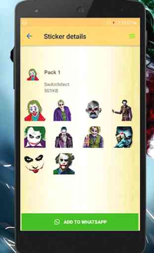 Clown Stickers for Whatsapp: Joker WAStickerApps 4
