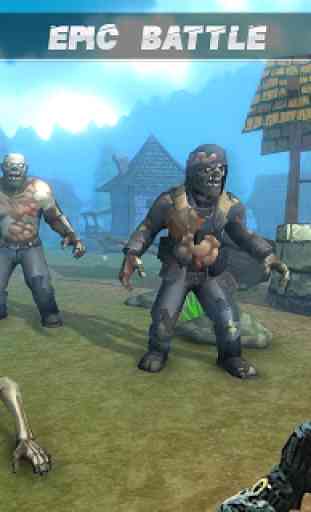 Dead Target Army Zombie Shooting Games: FPS Sniper 2