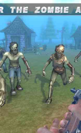 Dead Target Army Zombie Shooting Games: FPS Sniper 4
