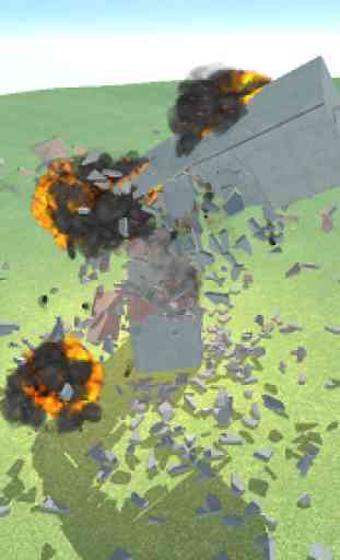 Destructive physics: demolitions simulation 3
