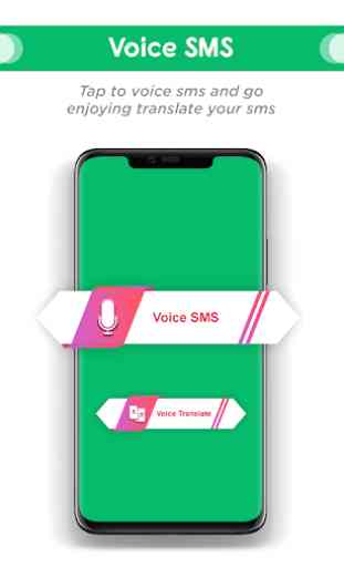 Escreva SMS por voz: Voice SMS Voice Translator 1