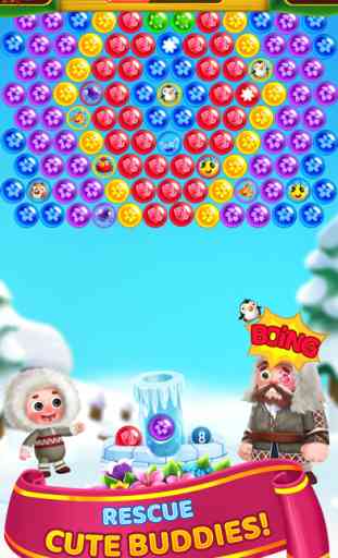 Flower Games - Bubble Shooter 3