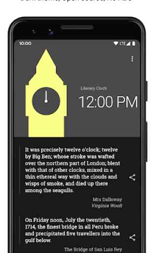 Literary Clock: Widget and Screen Saver 3