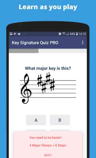 Music Theory - Key Signature Quiz 3