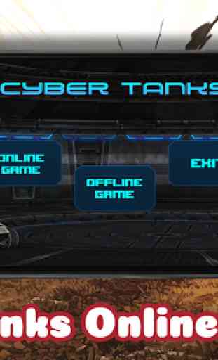 Online Tanks Cyber War - Online Shooter Modern war 2