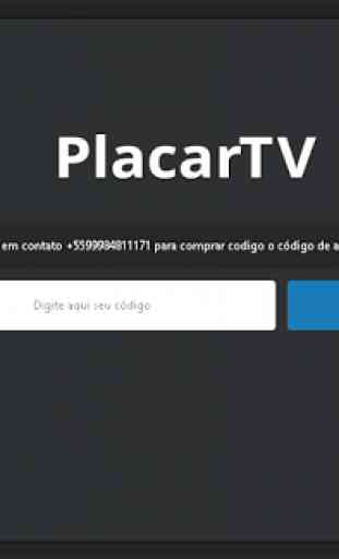 PlacarTV Pro Futebol AO VIVO 1