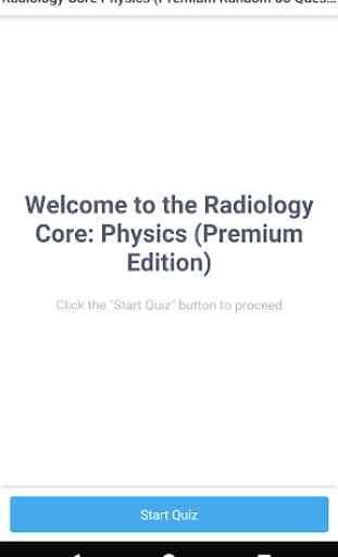 Radiology Core: Physics Plus 1