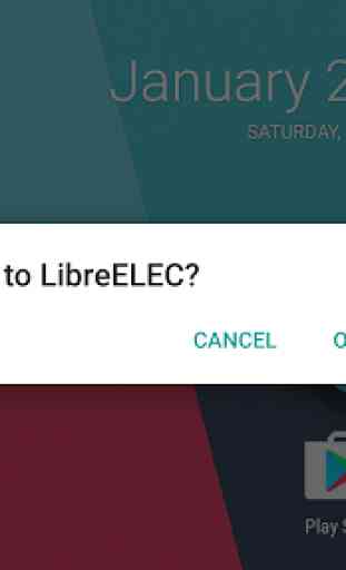 Reboot to LibreELEC 1
