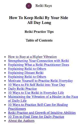 Reiki Wisdom Library 2
