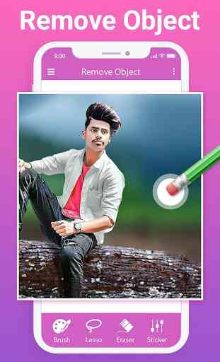 Remove Object from Photo – Cut Pater Photo Editor 4