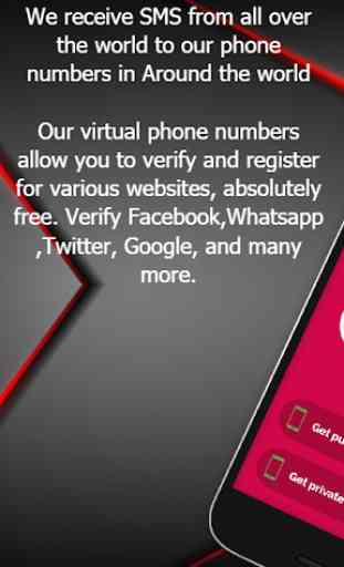 Temp Number - Receive Sms Free Virtual Numbers 1