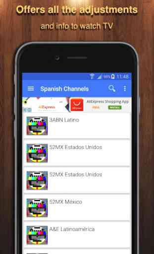 TV Argentina Channel Data 1