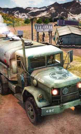 US Army Cargo Truck Transport Military Bus Driver 3