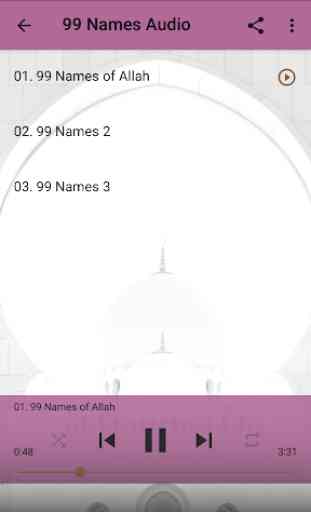 99 Names of Allah Mp3 3