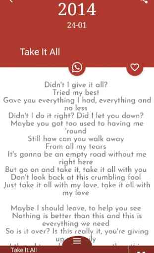 All Adele Songs Lyrics 2
