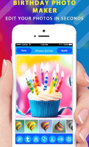 Birthday Video Maker With Song And Name And Photo 2