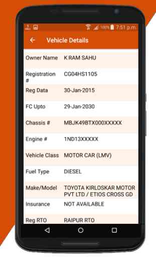 CG RTO Vehicle Owner Details 2