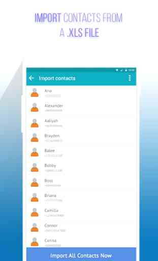 Delete Multiple Contacts & Import/Export Contacts 2