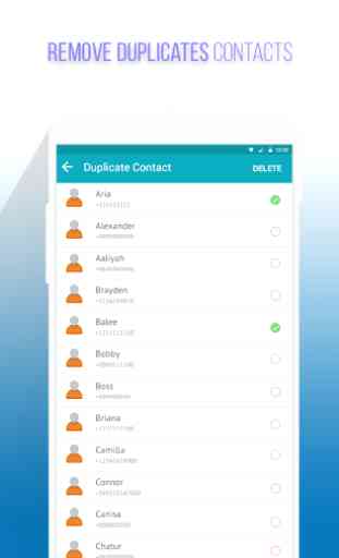Delete Multiple Contacts & Import/Export Contacts 4