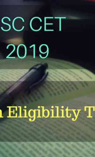SSC CET 2019 Exam Date, Syllabus, Applicaton Form 1