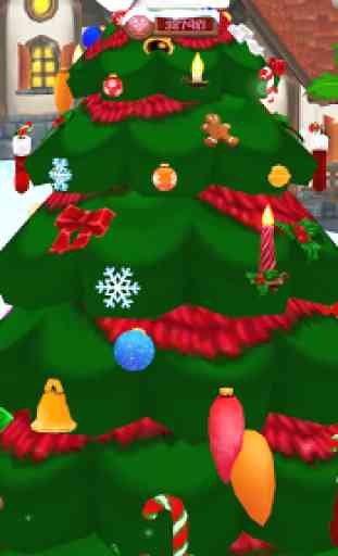Sua vila de Natal: decoração de árvore 1