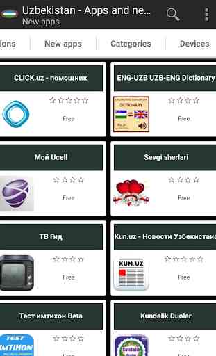 Uzbek apps and tech news 2