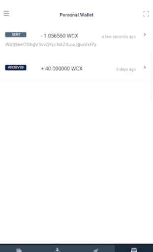 wcxcoin wallet V1.2.2 4