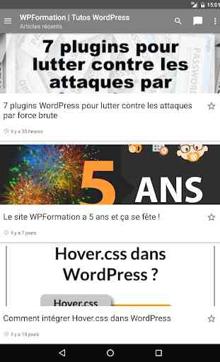 WPFormation | Tutos WordPress 3